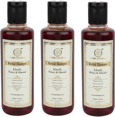 

Khadi Natural Herbal Honey & Almond Shampoo(630)
