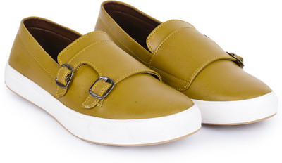 

Rozo Vintage Style Casuals For Men(Yellow, White