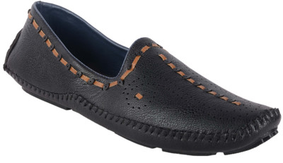

Lucky Black Driving Driving Shoes For Men(Black