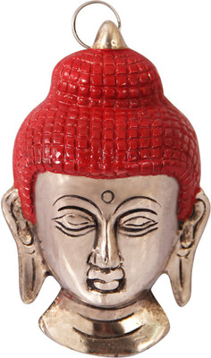 HANDICRAFTS PARADISE Buddha Seated In Metal In Antique Golden Finish HANDICRAFTS PARADISE Buddha Seated In Metal In Antique Golden Finish