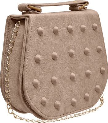 

Tap Fashion Women Evening/Party Grey PU Sling Bag