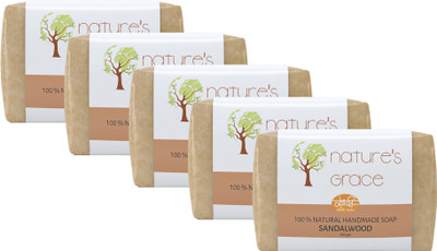 

Nature's Grace Handmade Sandal Soap (Pack of 5)(500 g, Pack of 5)