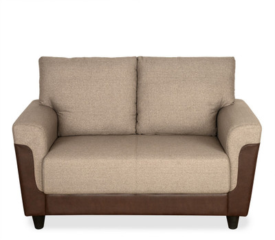 

@home by Nilkamal Fabric 2 Seater Sofa(Finish Color - Brown)