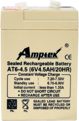 

Amptek 6v 4.5amp battery Gel Solar Battery(6 V)
