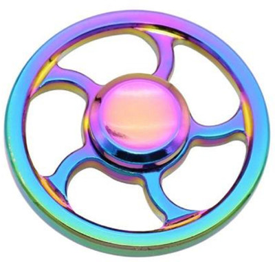 

Krypton GALAXY RAINBOW WHEELS FIDGET HAND SPINNER TOYS(Multicolor)