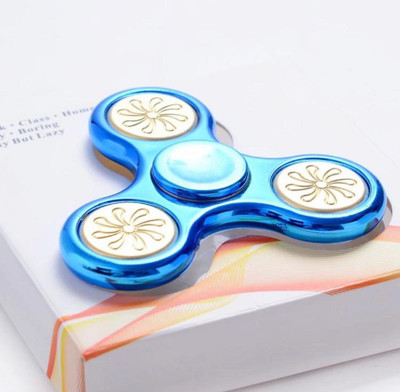 

Fidget Surbhi Premium Fidget Spinner Flower Blue Color(Blue)