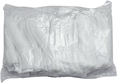 

Creative India Exports Stretchable White Caps Cover Hair for Cooking and Hygiene