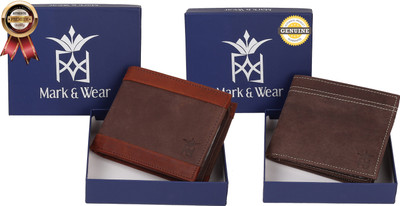 

Mark & Wear Men Multicolor Genuine Leather Wallet(8 Card Slots)