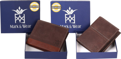 

Mark & Wear Men Multicolor Genuine Leather Wallet(8 Card Slots)