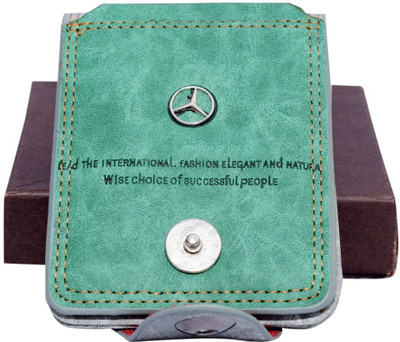 

Adhritam Boys Green Artificial Leather Wallet(10 Card Slots)