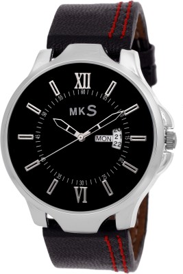 MKS Swiss Denim Fashion Date & Time Watch  - For Men   Watches  (MKS)