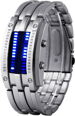 

Prague Red LED Watch Alloy Waterproof Wrist Watch - For Men & Women