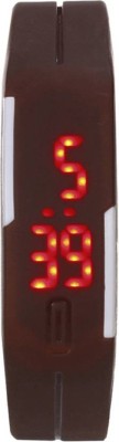 

Shivam Retail Brown LED Ruf And Tuf Hand Band Watch - For Boys