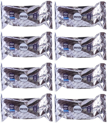 

BalRama 8pc 10inch Spun Candle Prefilter Inline PP Spun Sand Dust Dirt Remove Filter 5 Micron for Aqua Grand RO UV UF Water Purifiers Solid Filter Cartridge(5, Pack of 8)