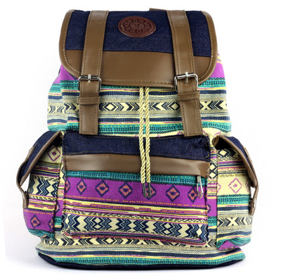 

ramposh Women Canvas Printed Backpack 15 L Backpack(Multicolor)