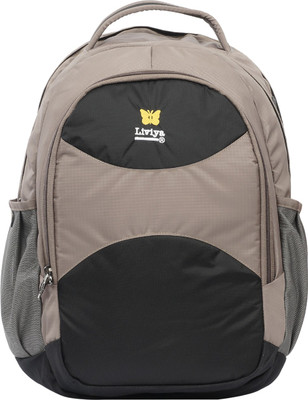 

Liviya SB-1176 35 L Backpack(Brown, Black), Black;brown
