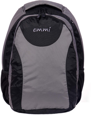 

EMMI BAGS Impulse Grey 33 L Laptop Backpack(Grey, Black)