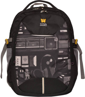 

Liviya SB-1268 35 L Backpack(Black)