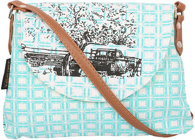 

Kanvas Katha KKPUS021W Shoulder Bag(Multicolor, 5 inch)