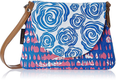 

Kanvas Katha KKPUS/PT/002 Shoulder Bag(White, 5 inch)