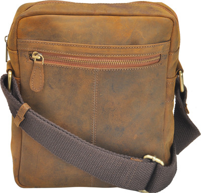 

LeCobbs BAG-009 Sling Bag(Beige, 10 inch)