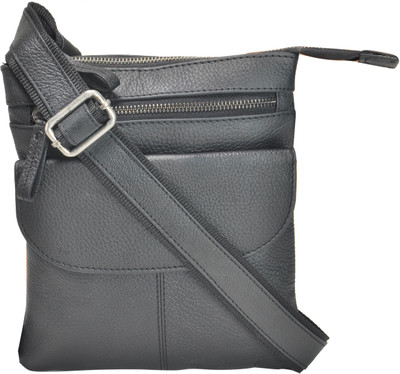 

LeCobbs BAG-006 Sling Bag(Black, 10 inch)
