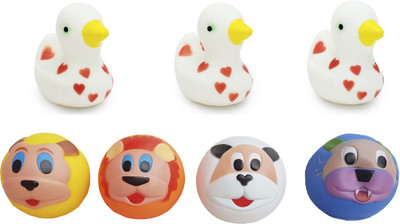 

GLOOVIT Baby Duck::Doodle Balls Bath Toy(Multicolor)