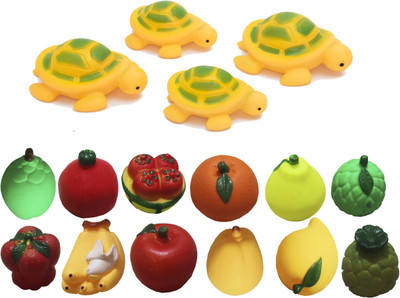 

GLOOVIT Turtles::Fruits Bath Toy(Multicolor)