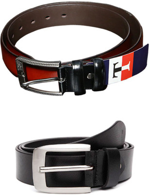 

Lee Topper Men Casual Black, Brown Artificial Leather Belt