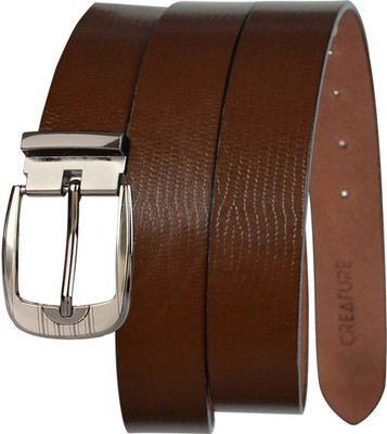 

Cyclone Men Casual Brown Genuine Leather Reversible Belt