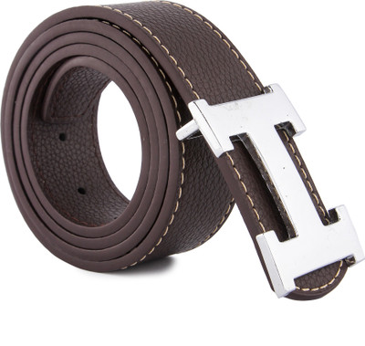 

lotus designer Men & Women Casual, Party, Formal Brown Artificial Leather Belt