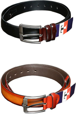 

Lee Topper Men Casual Black, Brown Artificial Leather Belt