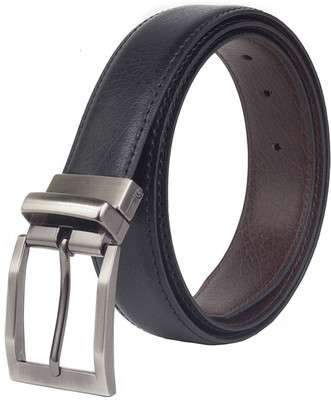 

Cyclone Men Casual Black Genuine Leather Reversible Belt
