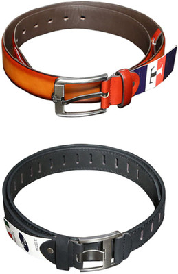 

Lee Topper Men Casual Black, Brown Artificial Leather Belt