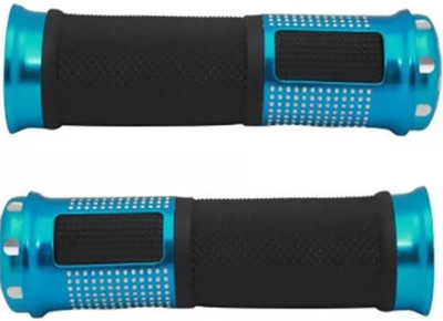 

RIDE CRAFTERS Blue Bike Handle Grip For Universal For Bike Universal For Bike(Pack of 2)
