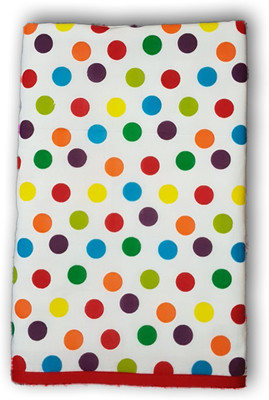

FeatherTouchKids Polka  Swadding Baby Blanket(Cotton, Red, White, Multicolor, Multicolor;red;white