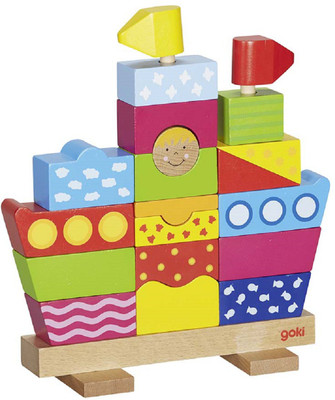 

Goki Stacking boat(Multicolor)