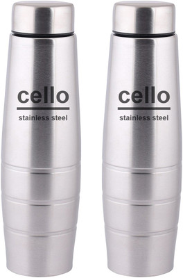 Cello H2o Exe Steel 1000 Ml Bottle Pack Of 2 Blue Steel Best Price In India As On 22 July 18 Compare Prices Buy Cello H2o Exe Steel 1000 Ml
