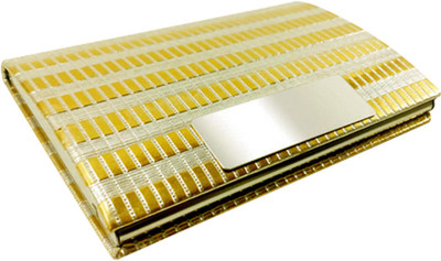 

Dolphin Unisex 10 Card Holder(Set of 1, Gold)