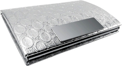 

Dolphin Unisex 10 Card Holder(Set of 1, Silver)
