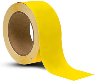

Arex Heavy Duty Self Adesive Dispenser Vinyl Floor marking Tape (Manual)(Yellow)