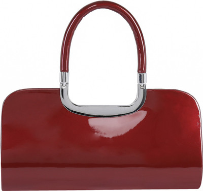 

Le Cuero Party Maroon Clutch