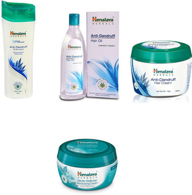 

Himalaya anti dandruff shampoo, anti dandruff hair oil, anti dandruff hair cream, winter cream(Set of)