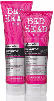 

Bed Head Tigi Styleshot Epic Volume Shampoo & Conditioner Bundle, 250ml+200ml by TIGI(Set of 2)