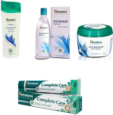 

Himalaya anti dandruff shampoo, anti dandruff hair oil, anti dandruff hair cream, complete care paste(Set of)