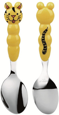 

Eat4Fun Kitty Spoon and Mouse Fork for kids Stainless Steel Cutlery Set