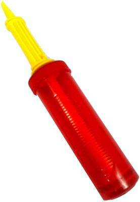 EVA Red Evisha Handy Air Balloon Pump for Festive Event Wedding Birthday Party/good quality/yellow red/ yellow or blue(assorted colour) - 1 ml available at flipkart for Rs.145