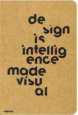

Hamee A5 Notebook(Recyclable Designer Printed Brown Paper Bound A5 Kraft Notebook - 150 pages, A5 Size Intelligence, Brown)