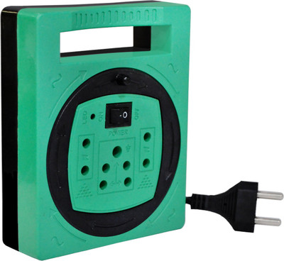 

elove Extension Board Multiple Socket Surge Protector 5 Meter Cord Amp 6 A Three Pin Socket