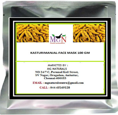 

MG Naturals KASTURIMANJAL-FACE MASK(100 g)